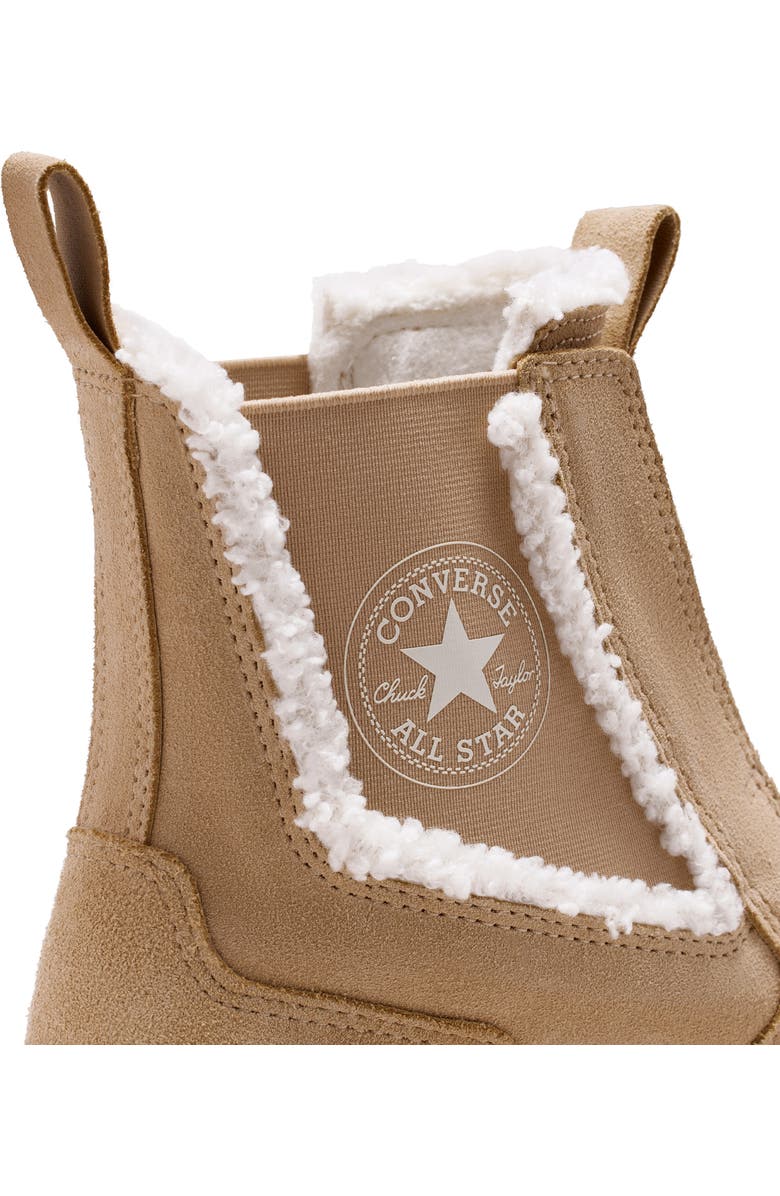 Converse Kids' Chuck Taylor<sup>®</sup> All Star<sup>®</sup> Chelsea Boot, Alternate, color, Warm Quarry/ Egret/ Gum