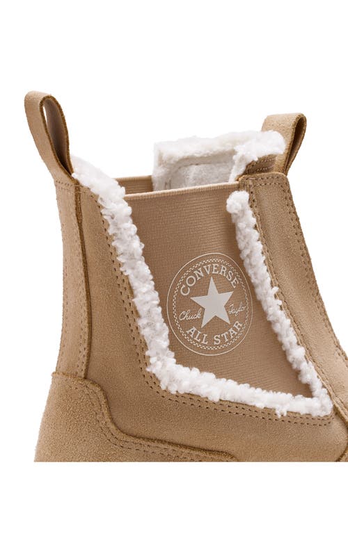 Converse Kids' Chuck Taylor® All Star® Chelsea Boot In Warm Quarry/egret/gum