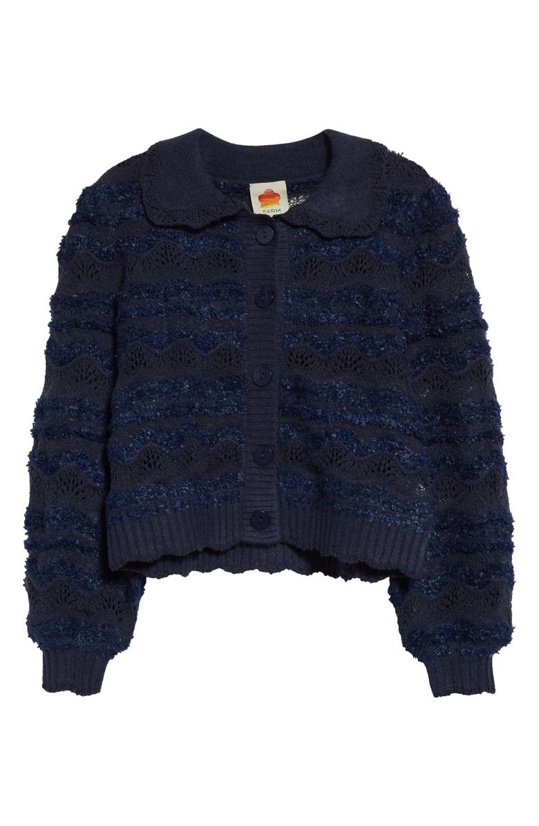 FARM Rio Mixed Stitches Cardigan, Alternate, color, 