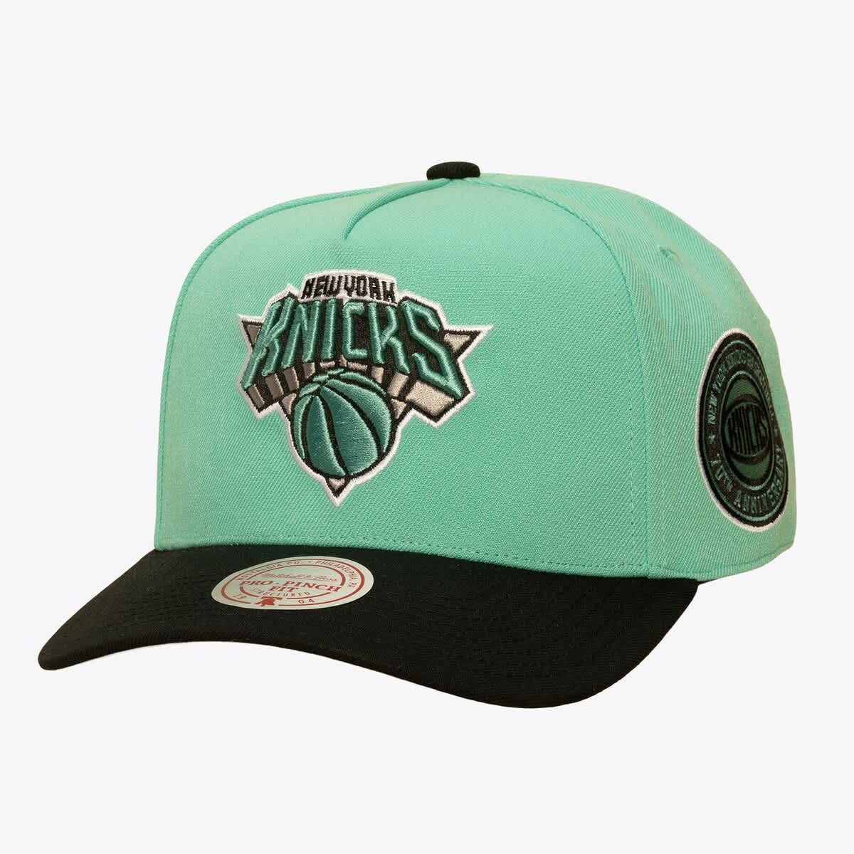 Men's Mitchell & Ness Mint/Black New York Knicks In the City Pro