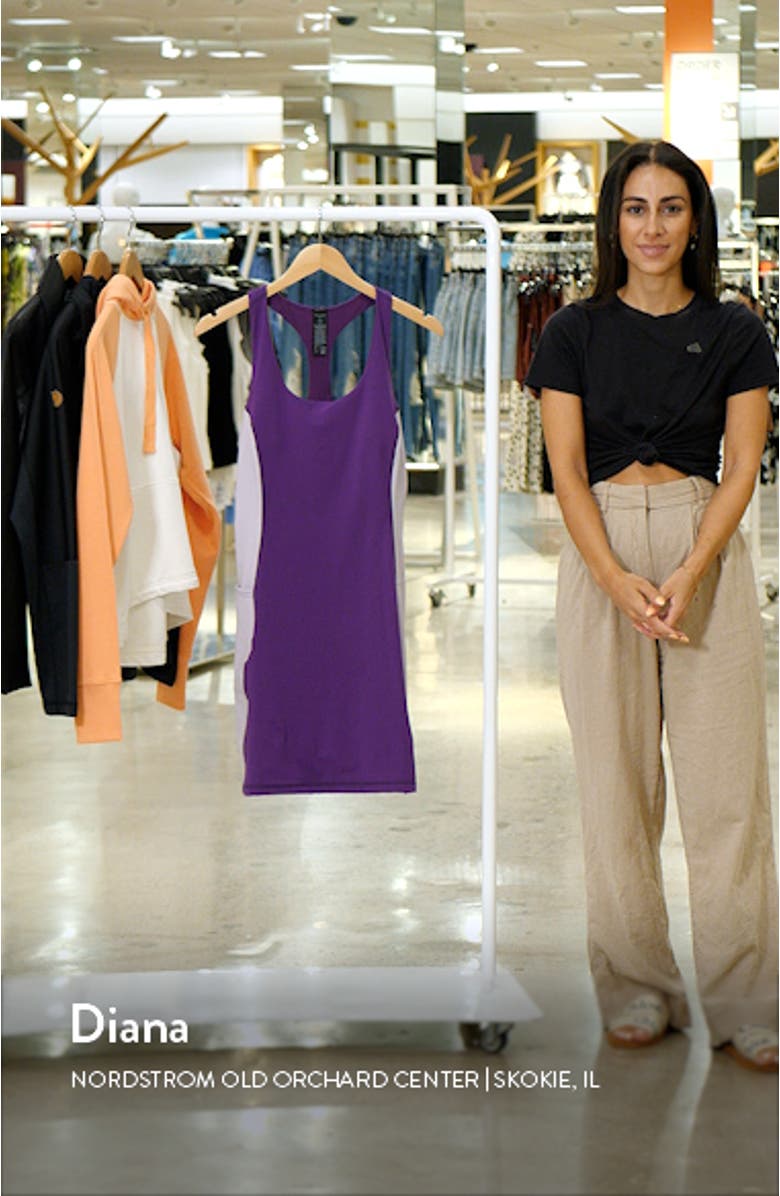 Power Workout Colorblock Performance Dress, sales video thumbnail