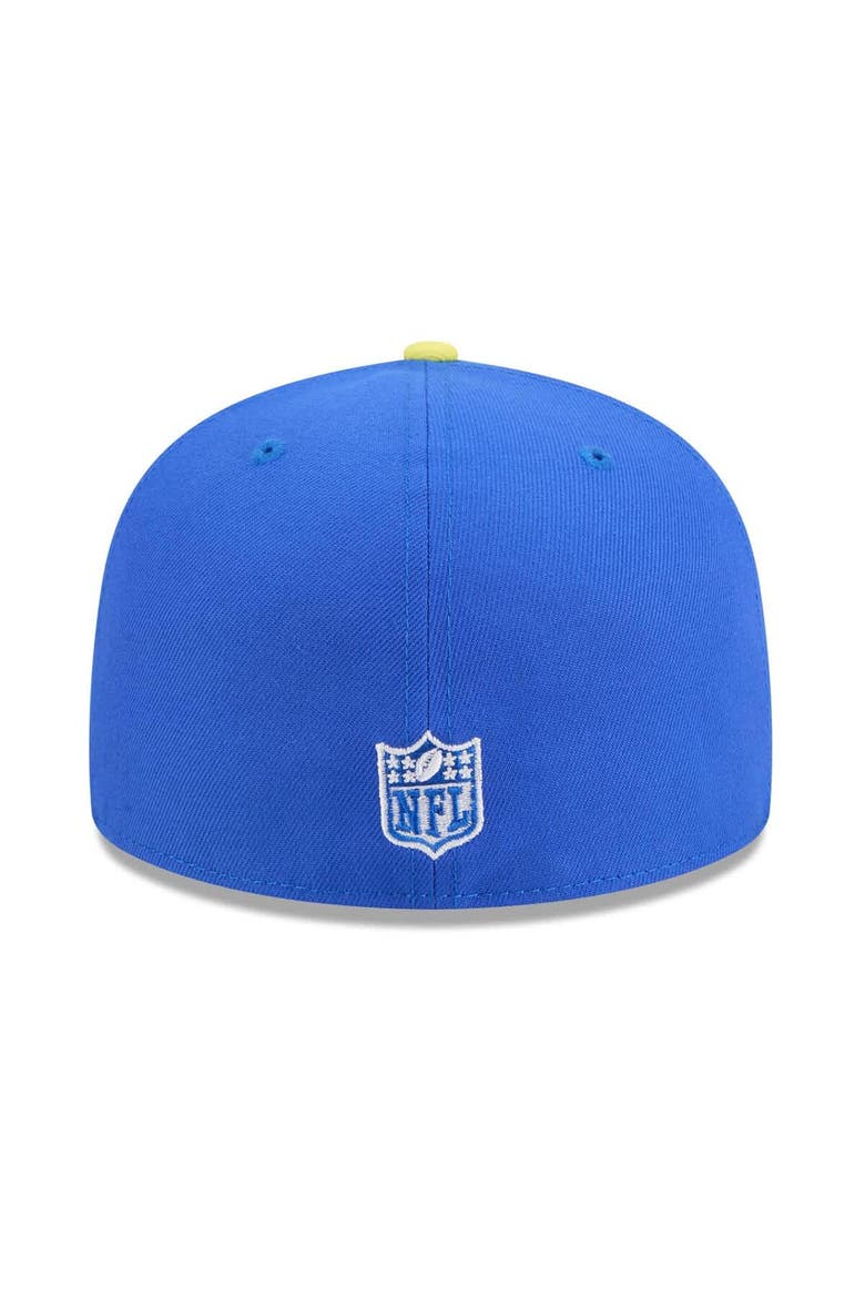 Men's New Era Royal/Gold Los Angeles Rams  59FIFTY Fitted Hat, Alternate, color, Royal