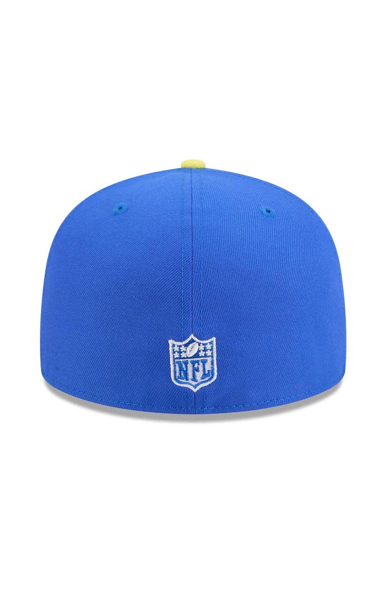 New Era Men's New Era Royal/Gold Los Angeles Rams 59FIFTY Fitted Hat, Alternate, color, Royal