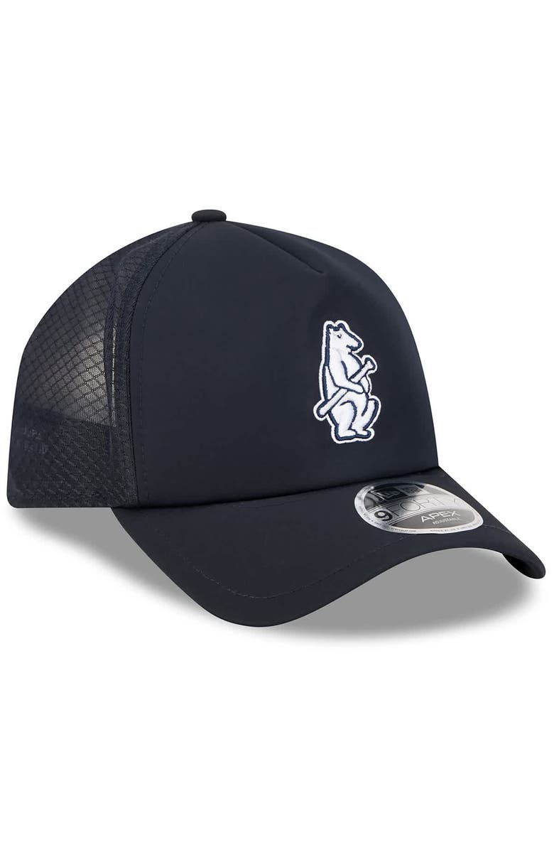New Era Men's New Era Navy Chicago Cubs 2026 Batting Practice Alternate Apex 9FORTY Adjustable Hat, Alternate, color, Navy
