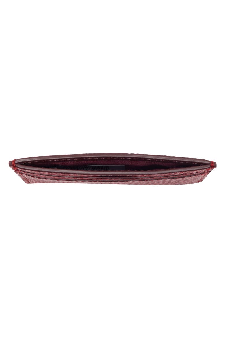 Bold SLG Card Case, Alternate, color, SAVVY RED