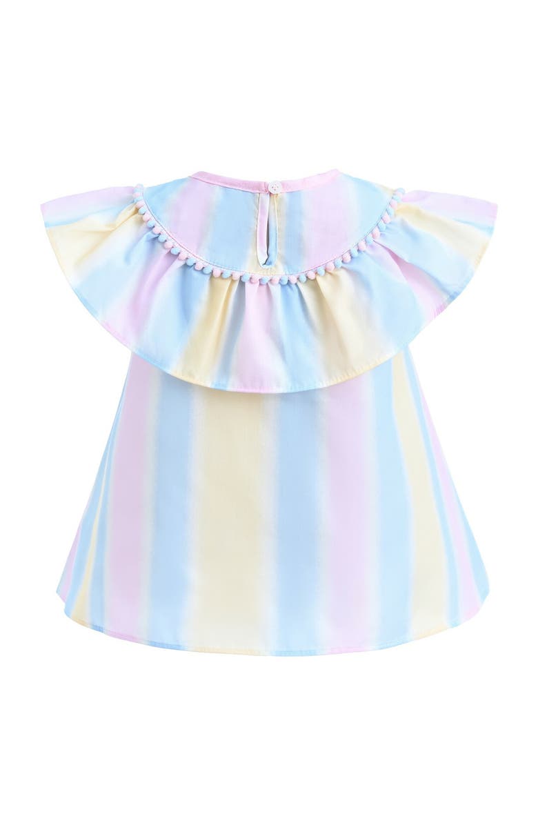 Mimi Tutu Rainbow Striped Ruffle Outfit, Alternate, color, 