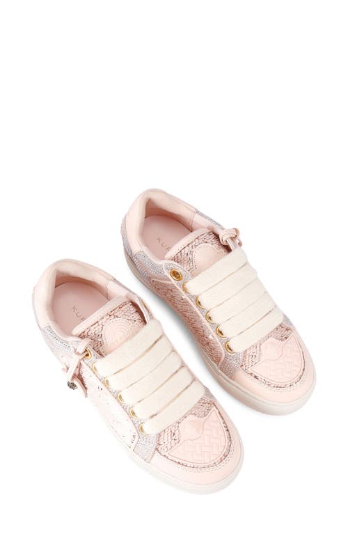 Kurt Geiger London Southbank Tag Platform Sneaker In White