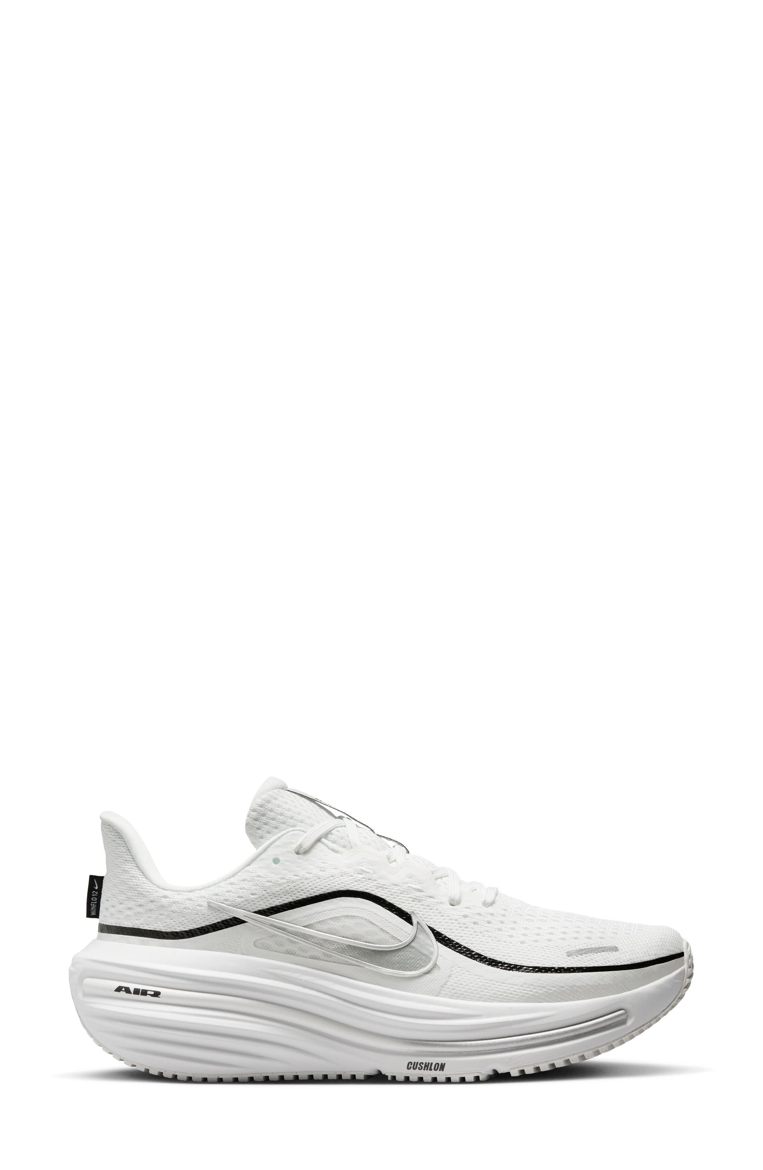 Air Winflo 12 Running Shoe, Alternate, color, SUMMIT WHITE/ SILVER-BLACK