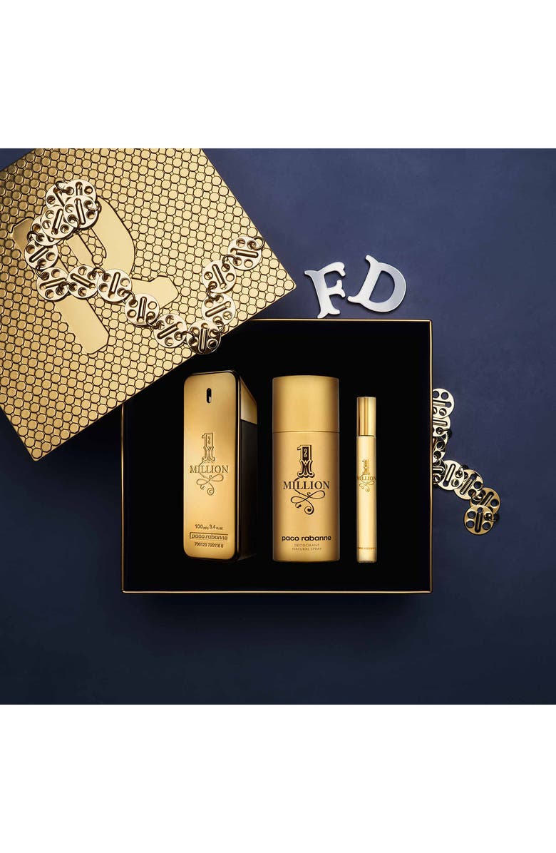 Rabanne 1 Million Eau de Toilette Set (Limited Edition) $186 Value, Alternate, color, 