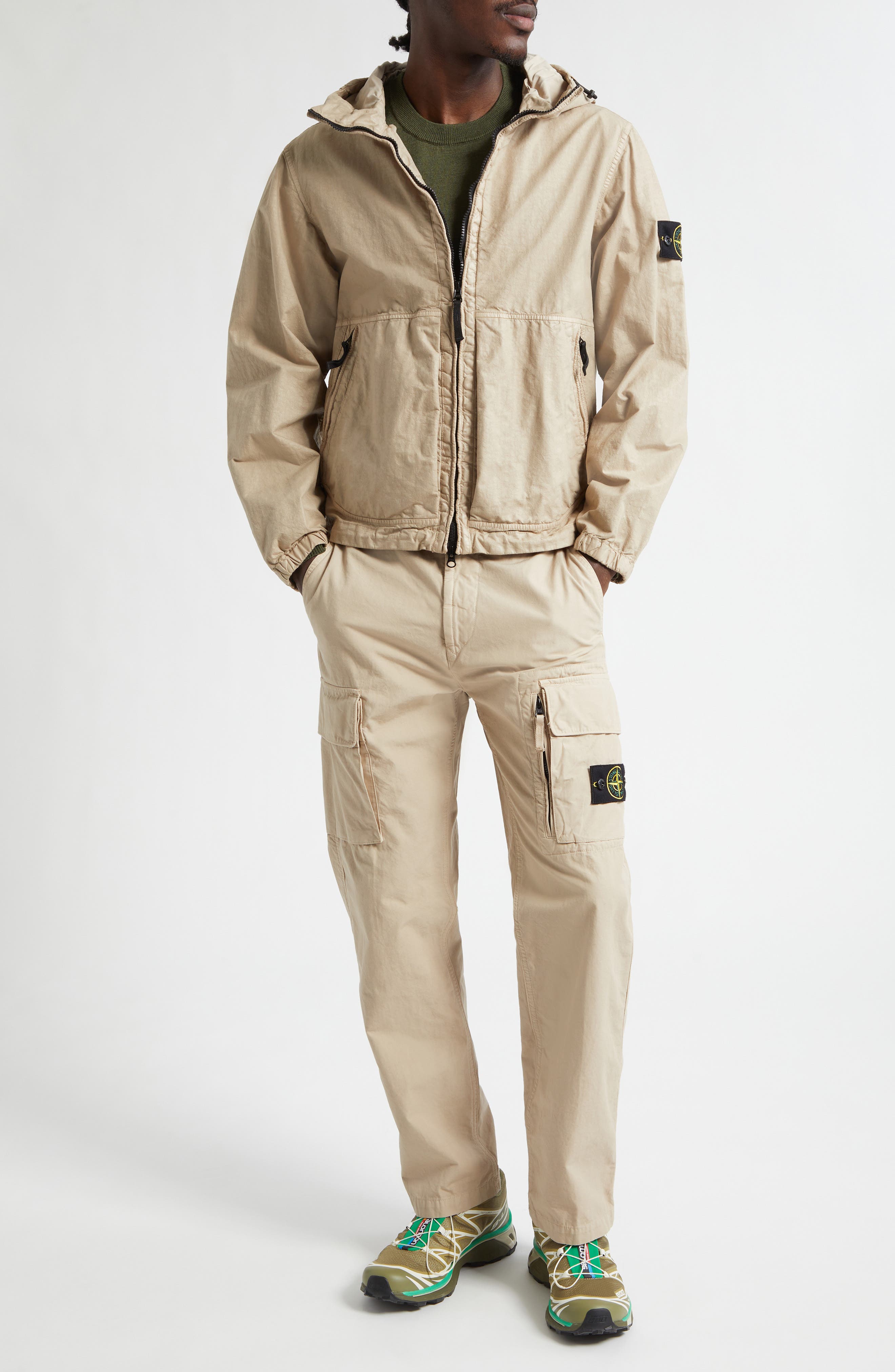 Hooded Water Repellent Jacket - image 2