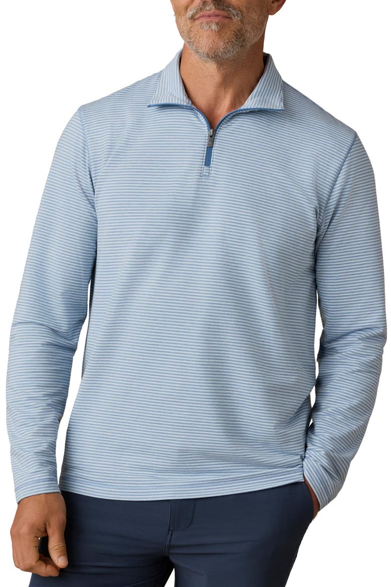 Movement Quarter Zip Pullover, Main, color, MADAKET STRIPE