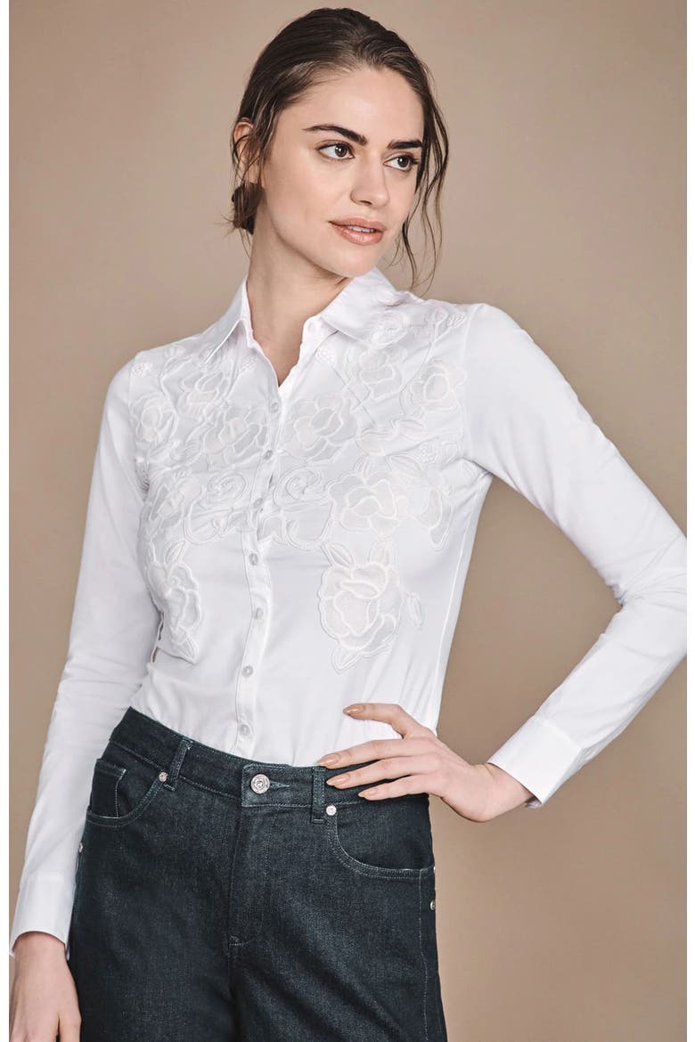 Vianey  Stylish Shirt, Alternate, color, White