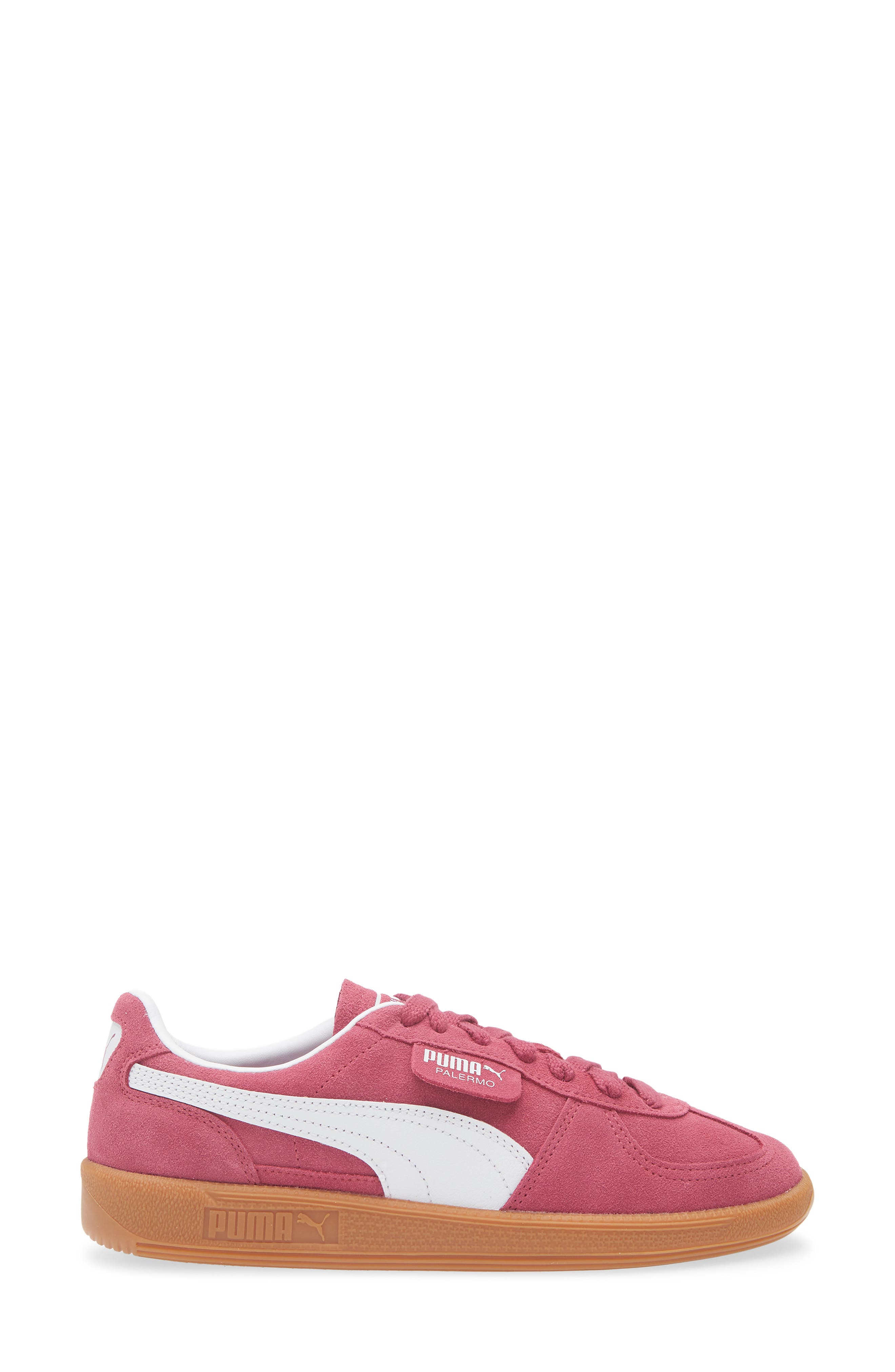 PUMA Palermo Sneaker, Alternate, color, Berry-Silver Mist