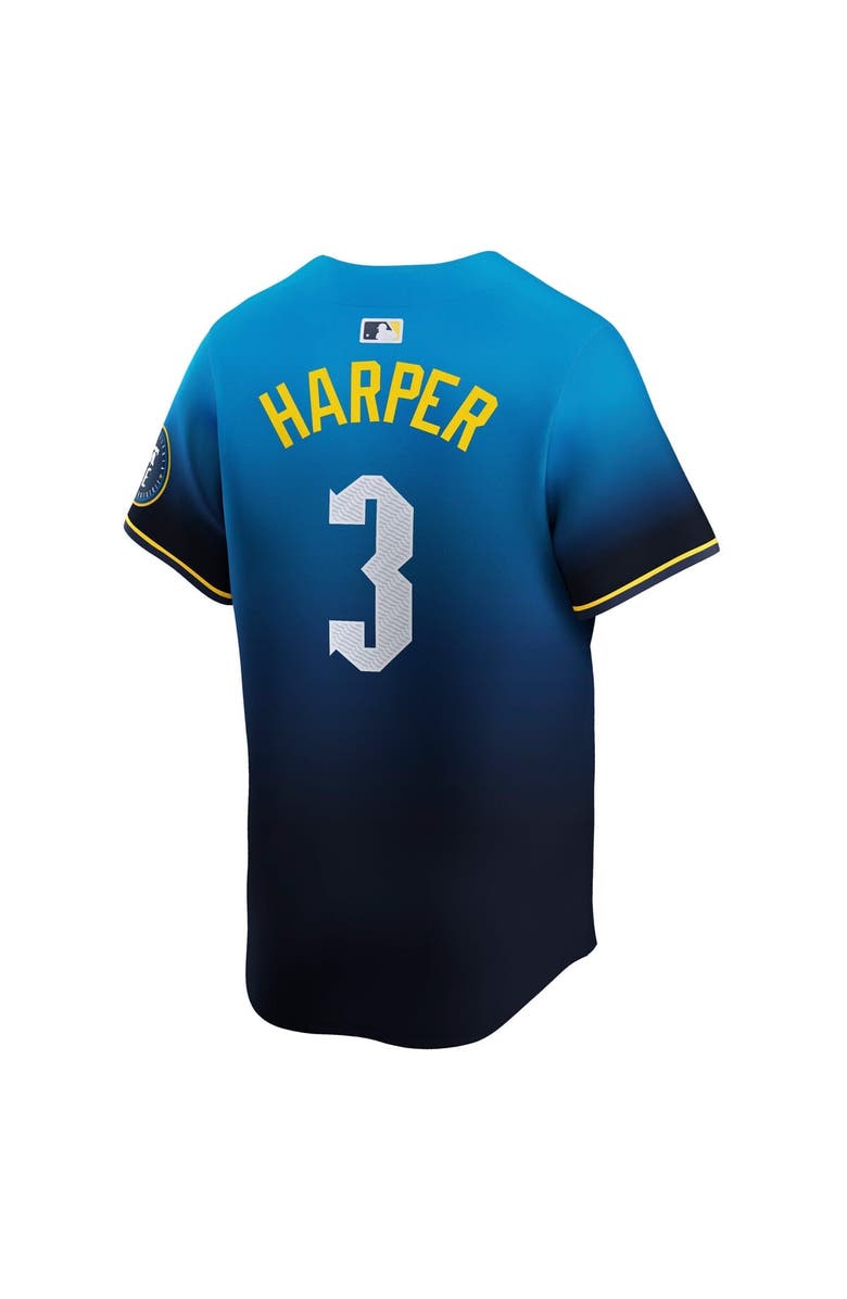 Nike Men's Nike Bryce Harper Blue Philadelphia Phillies City Connect Limited Jersey, Alternate, color, Blue