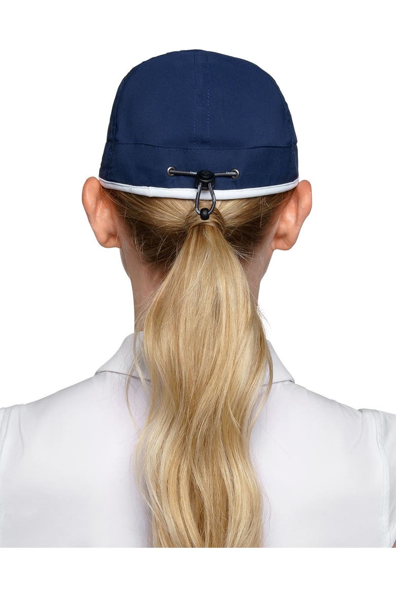 Unisex Lenny Sport Cap, UPF 50+ Sun Protection, Alternate, color, Navy/White Stripe