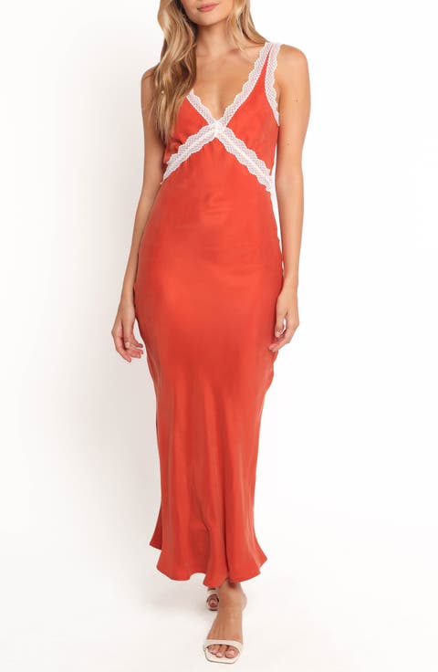 Andie Lace Trim Sleeveless Dress