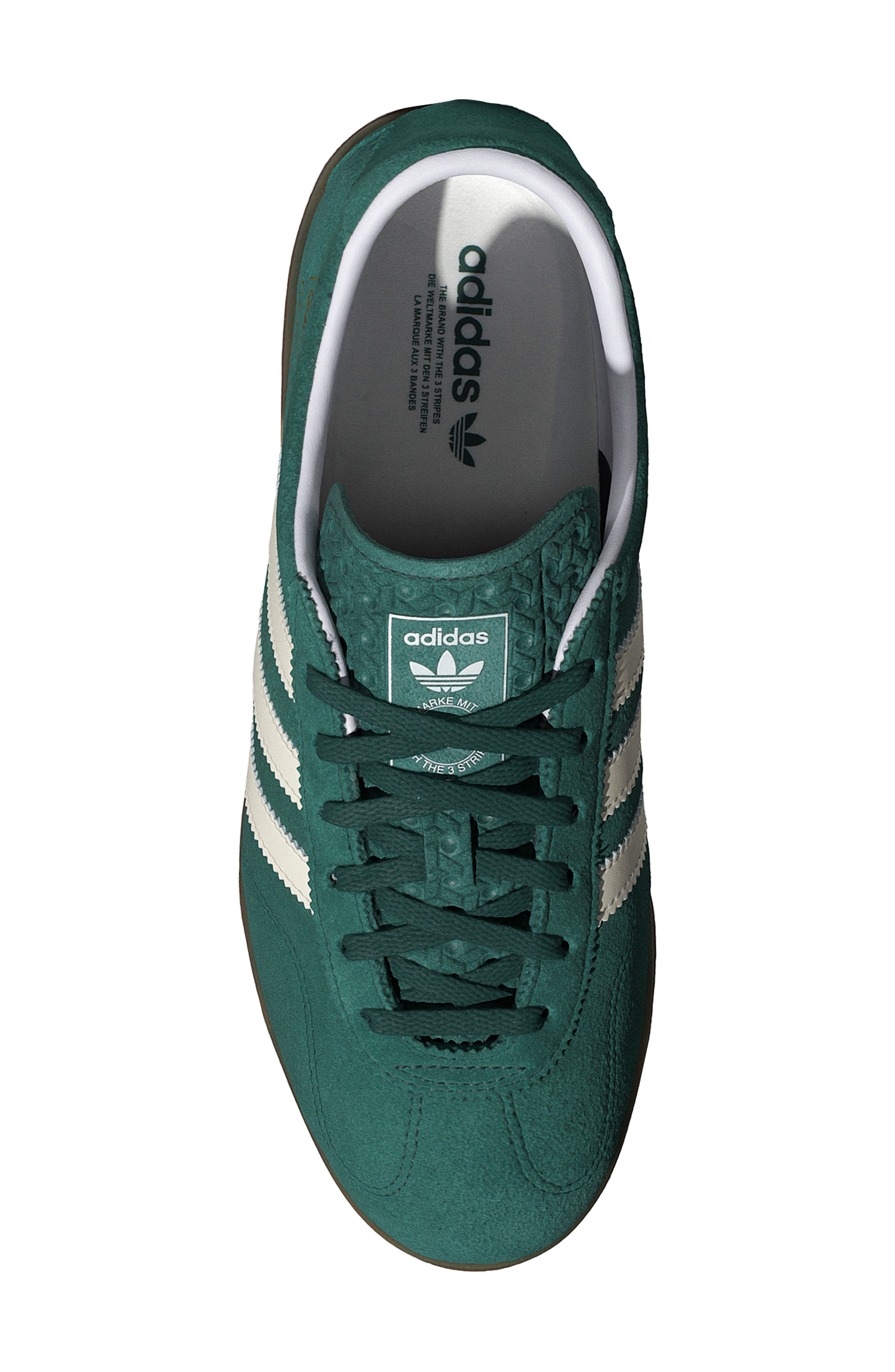 adidas Gazelle Lo Pro Sneaker, Alternate, color, Green/ Cloud White/ Gum