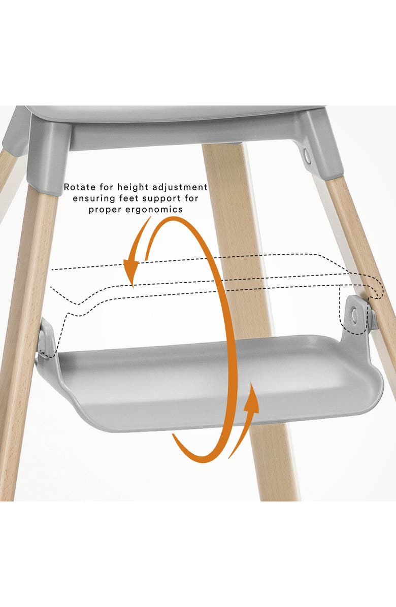 Stokke Clikk Highchair, Alternate, color, Black Natural
