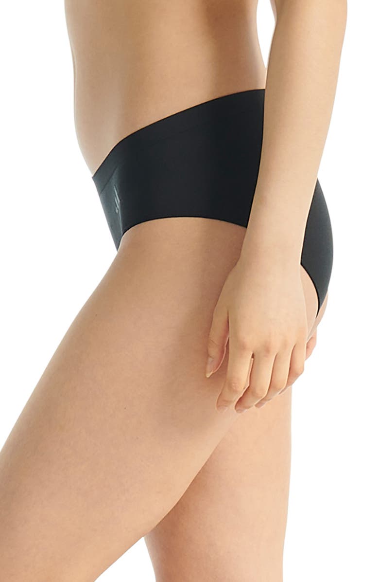 adidas Originals Set of 3 Hipster Briefs, Alternate, color, Black