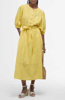 Barbour Heidi Cotton Midi Dress