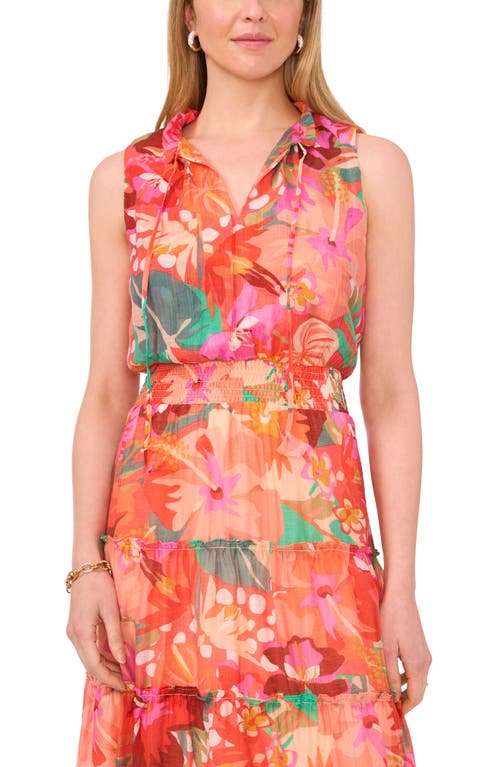 Halogen ® Smocked Tiered Maxi Dress