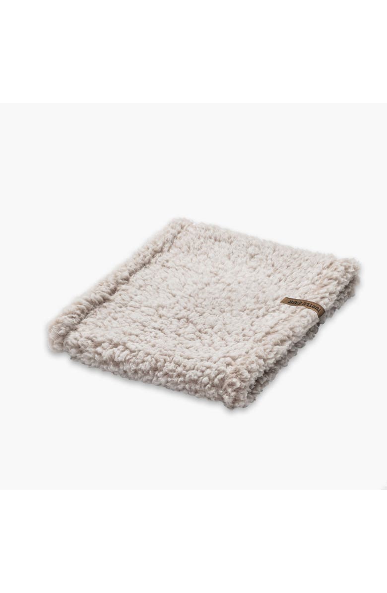 Turtle Fur High Pile Fleece Neck Warmer, Alternate, color, Natural