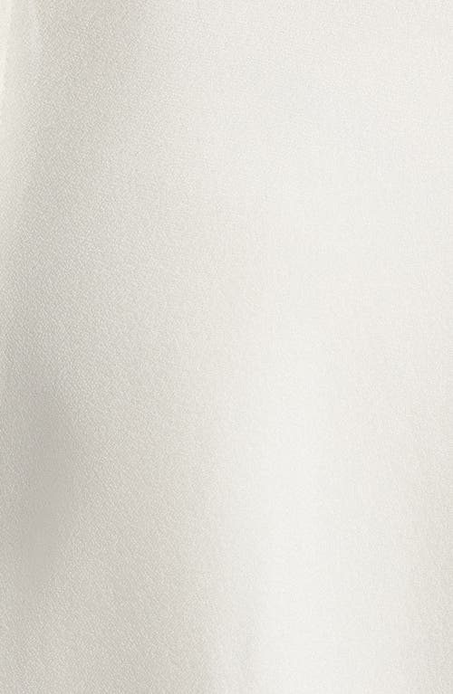 Reiss Harlowe Lace Insert T-shirt In White