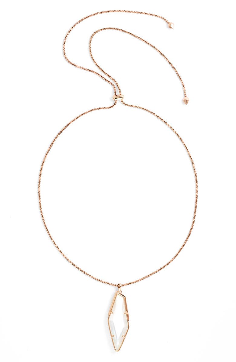Kendra Scott 'Beatrice' Pendant Necklace, Alternate, color,