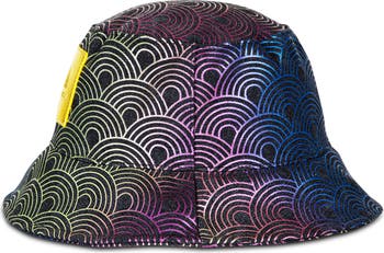 Rainbow Print Bucket Hat
