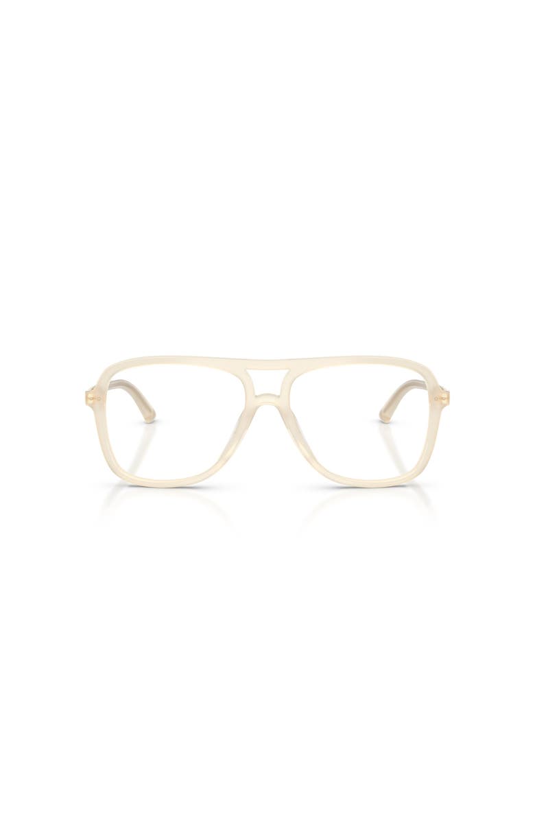 Jimmy Choo 53mm Pilot optical glasses, Alternate, color, Yellow
