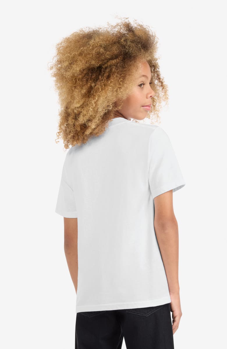 abercrombie kids Kids' Collegiate Tee, Alternate, color, Bright White