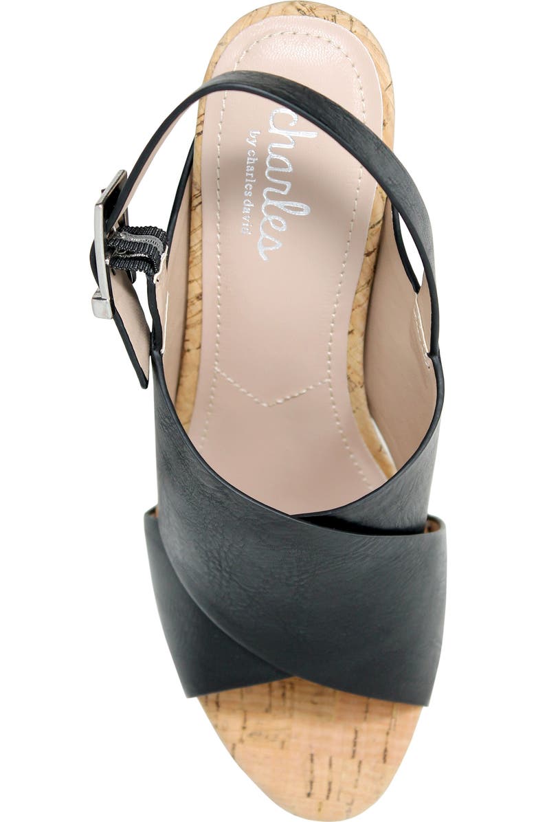 Charles by Charles David Lagoon Wedge Sandal, Alternate, color,