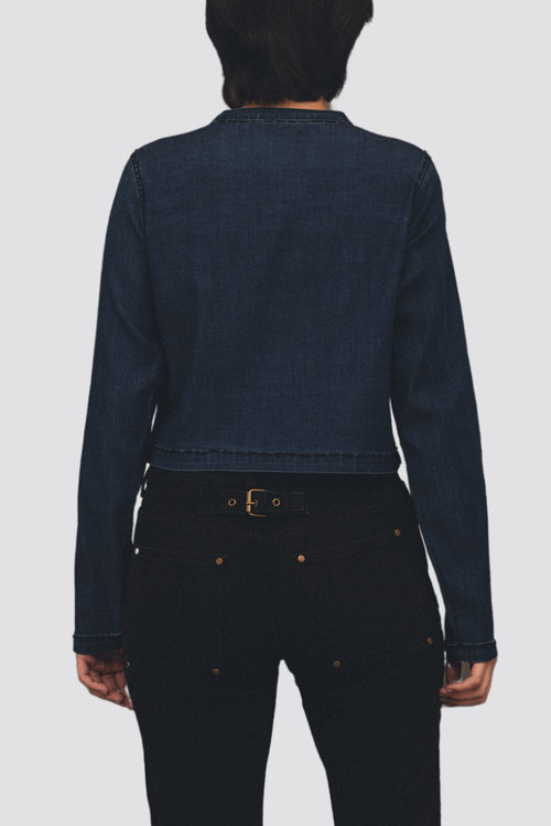 Tt Studios Emily Long Sleeve Top In Blue