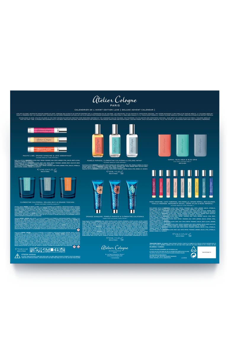 Atelier Cologne Luxury Advent Calendar, Alternate, color, 