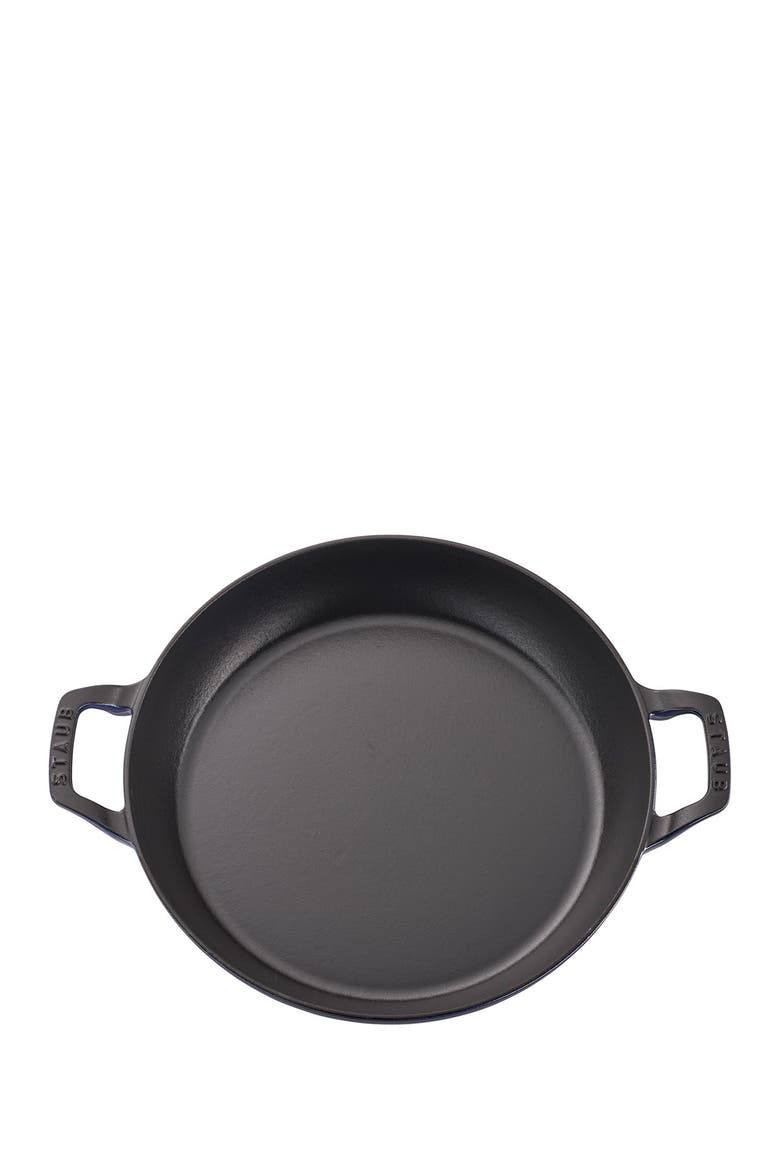 3.5-Quart Enameled Cast Iron Braiser, Alternate, color, DARK BLUE