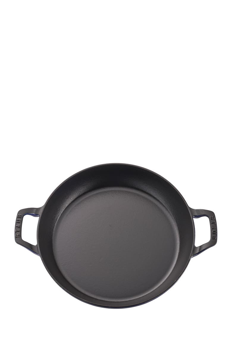Staub 3.5-Quart Enameled Cast Iron Braiser, Alternate, color, Dark Blue
