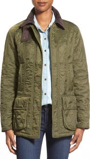 Barbour Beadnell Fleece Lined Quilted Jacket