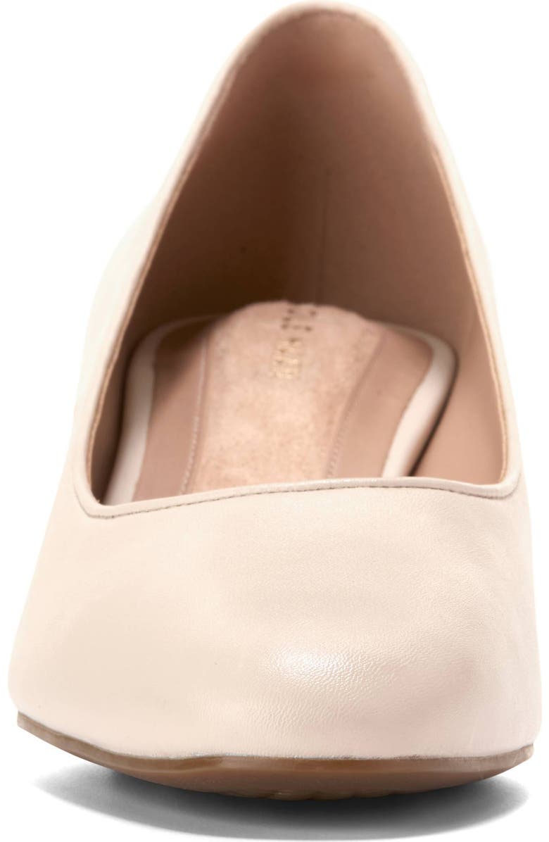 Cole Haan Go-To Shayla Block Heel Pump, Alternate, color, Sand Dollar Leather