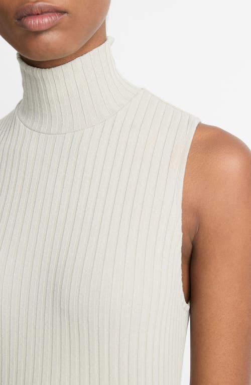 Vince Rib-knit Sleeveless Top