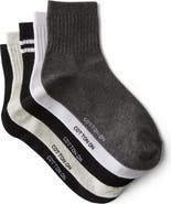 Cotton On 5Pk Quarter Crew Sock