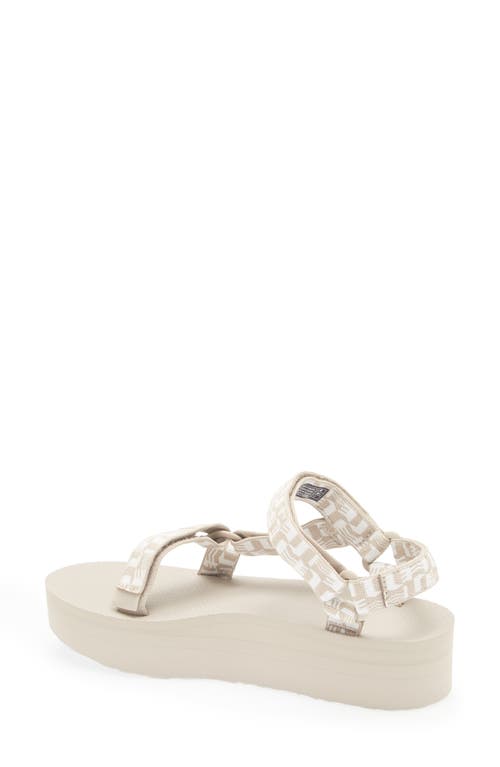 Teva Universal Platform Sandal In Multi