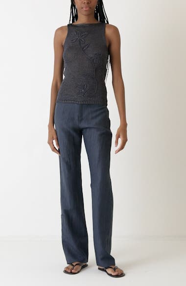 Paloma Wool | パロマウール floral top トップス Paloma Wool Skipp Floral Embroidered Sleeveless Top | Nordstrom