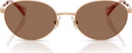 Ralph Lauren 55mm Oval Sunglasses