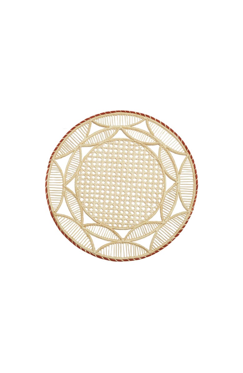 La DoubleJ Raffia Placemats Set Of 2, Alternate, color, Sol Mattone