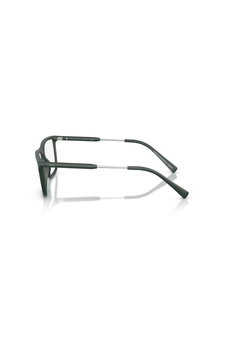 54mm Rectangle optical glasses, Alternate, color, Green