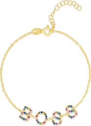 SPHERA MILANO Cubic Zirconia Boss Bracelet