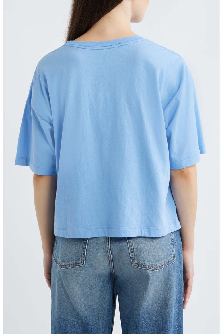 67 Lace Graphic T-Shirt, Alternate, color, CORNFLOWER BLUE