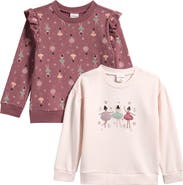 Petit Lem’s Mini Threads Kids' 2-Pack Sweatshirts