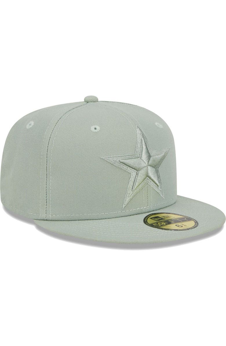 New Era Men's New Era Green Dallas Cowboys Color Pack 59FIFTY Fitted Hat, Alternate, color, 