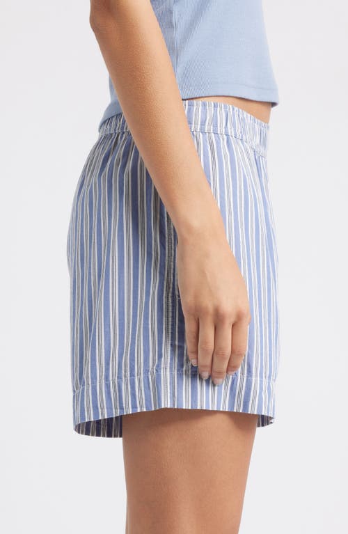 Open Edit Oversize Boyfriend Boxer Shorts In Multi